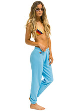 Load image into Gallery viewer, Aviator Nation 5 Stripe Sweatpants in Sky