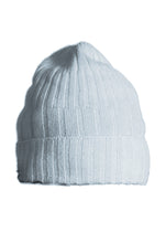 Load image into Gallery viewer, Minnie Rose Cashmere Ribbed Beanie
