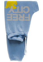 Load image into Gallery viewer, FREE CITY Large Sweatpants in LA Sky