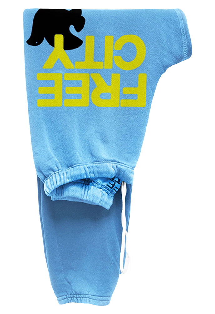 FREE CITY Large Sweatpants in Snoopy Blue – SINGER22