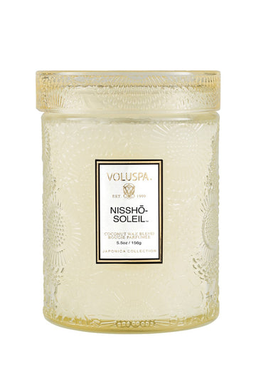 VOLUSPA Nissho Soleil Small Glass Jar Candle