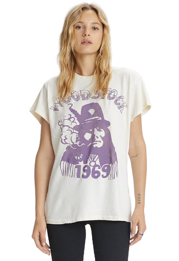 MadeWorn Woodstock 1969 Unisex Crew Tee