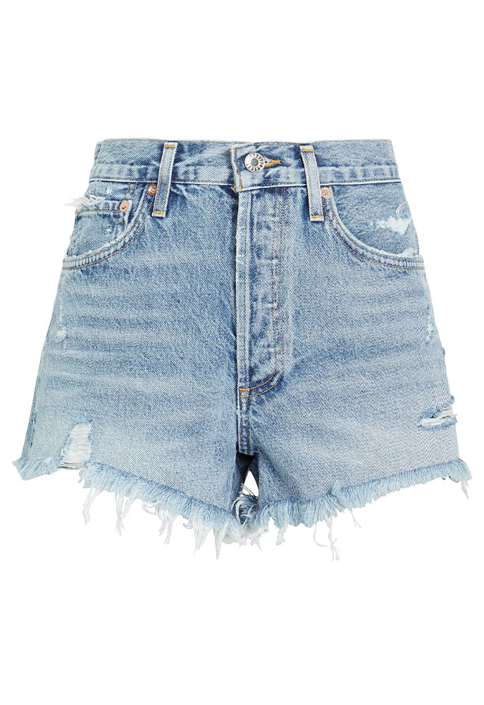 AGOLDE Parker Vintage Loose Fit Cut-Off Shorts