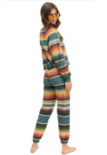 Load image into Gallery viewer, Aviator Nation Serape Bolt Stitch Cropped Crew Sweatshirt