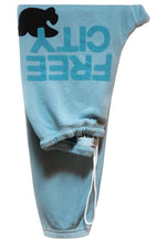 Load image into Gallery viewer, FREE CITY Super Fluff Lux OG Sweatpant in Blue Water Splash