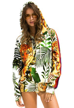 Load image into Gallery viewer, Aviator Nation Jungle Tiger Classic Velvet Zip Hoodie