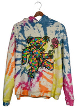 Load image into Gallery viewer, MadeWorn Grateful Dead Dancing Bear Tie Dye Oversized Hoodie