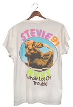 Load image into Gallery viewer, MadeWorn Stevie Nicks Whole Lot Of Trouble Unisex Tee