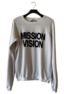 FREE CITY Mission Vision Supervintage Raglan in Dirty Rabbit