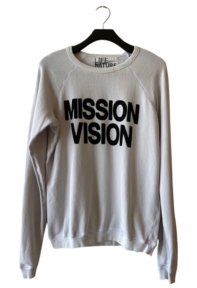 FREE CITY Mission Vision Supervintage Raglan in Dirty Rabbit