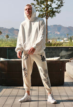 Load image into Gallery viewer, Maybe Crazy LA Unisex Sweatpants in White