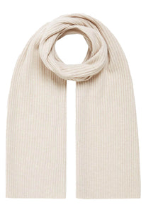 Minnie Rose Cashmere Ribbed Scarf