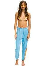 Load image into Gallery viewer, Aviator Nation 5 Stripe Sweatpants in Sky