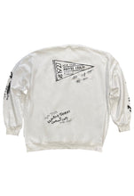 Load image into Gallery viewer, Maybe Crazy NY Unisex Crewneck Sweatshirt in White